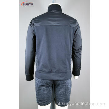 Heren Standcollar Sweatshirt zonder kap